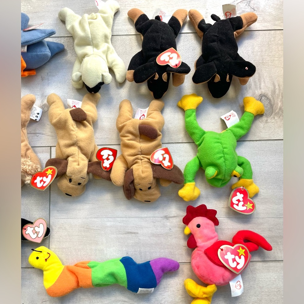 TY Teenie Beanie Babies Set of 13 McDonald’s Happy Meal Toys 1998